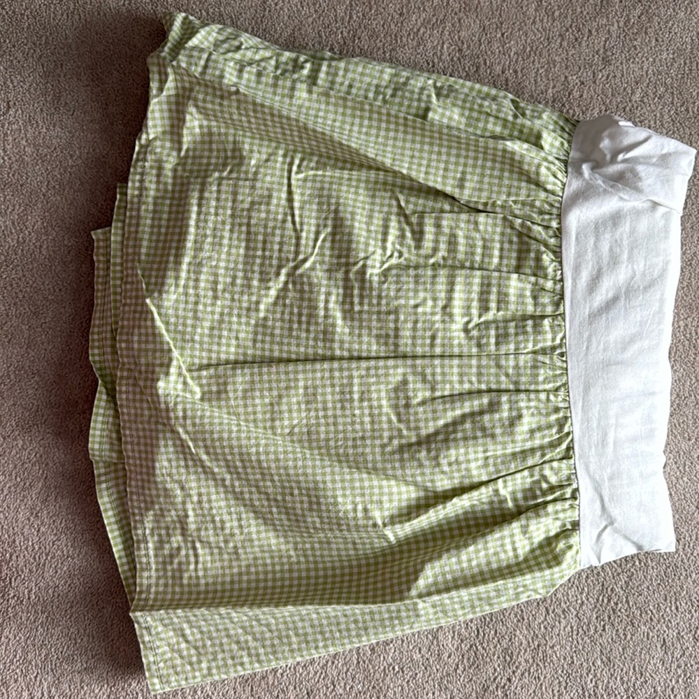 Gingham Bedskirt